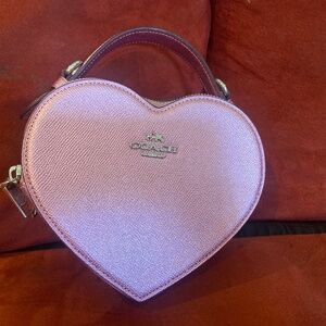 Coach heart bag